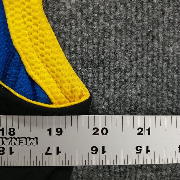 Ralph Lauren RLX Men's Zip Up Fleece Vest Blue Black Medium Zipped Pockets - Picture 13 of 13